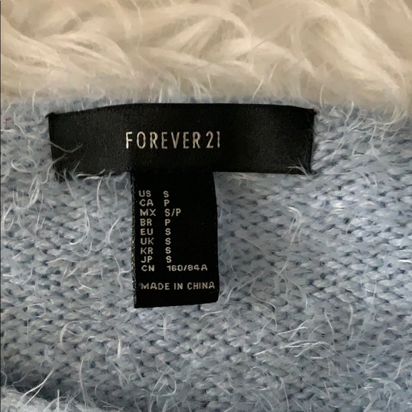Forever 21 periwinkle blue sweater - Picture 2 of 2